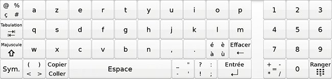 clavier virtuel