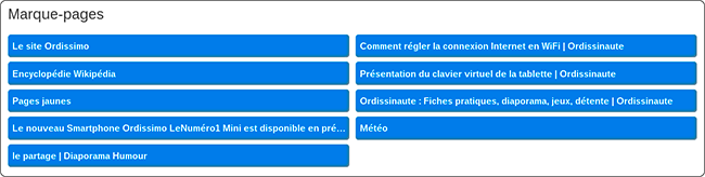 les marques pages