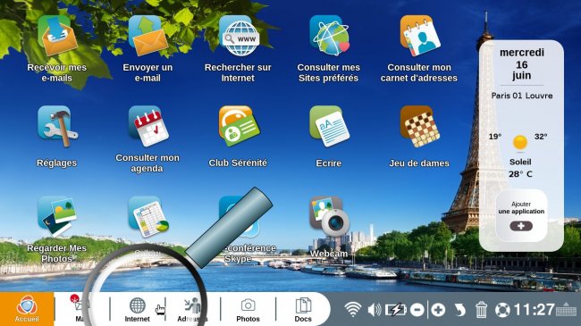 cliquer sur internet