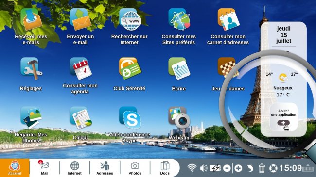 ajouter une application