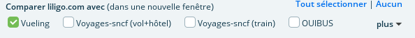 choisir la date pour le voyage