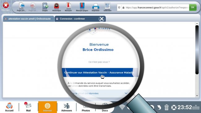 acceder a son attestation vaccin