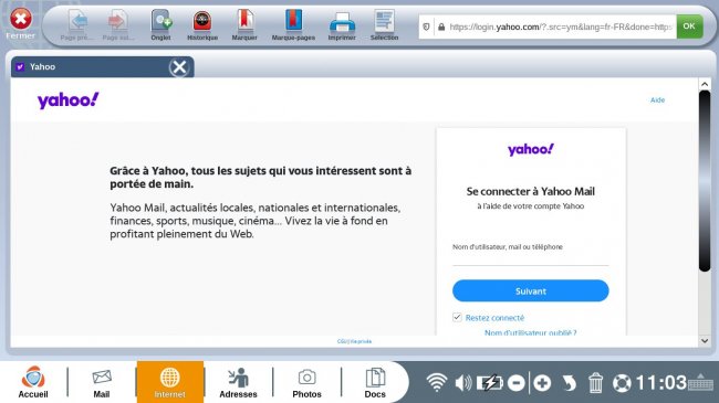 service yahoo mail