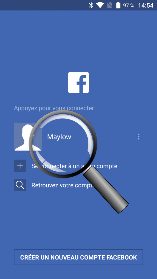 se connecter à son compte facebook