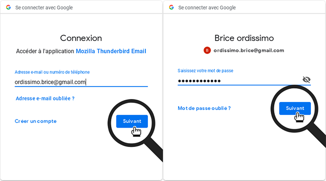 nouveau compte Gmail