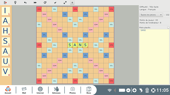 plateau de jeu golden scrabble