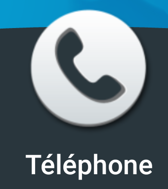 bouton téléphone