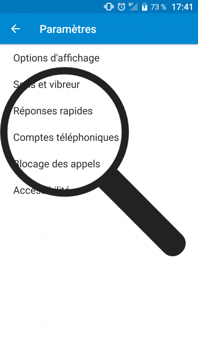 comptes téléphoniques