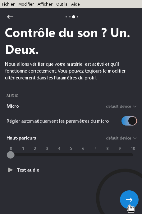 régler le son de skype
