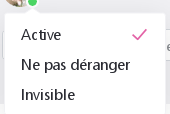 changer son statut sur skype