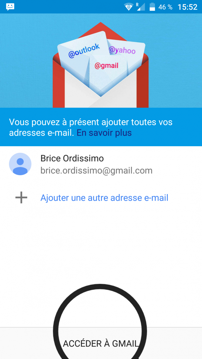 accéder à sa messagerie