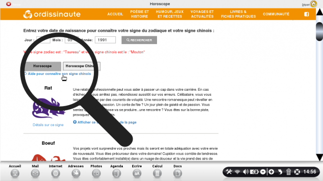 aide pour connaître son signe chinois
