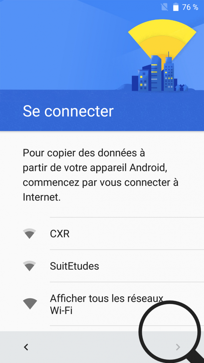 configurer par android