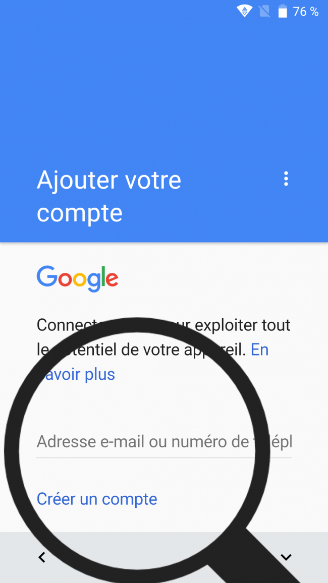 configurer par Gmail