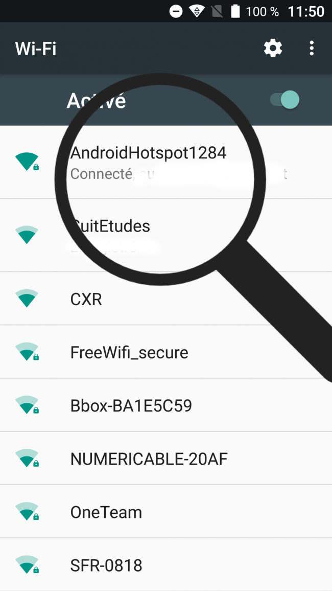 wi fi connecté