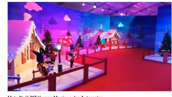 sur internet j'ai trouvé cette petite vidéo  qui date de NOËL  2017....
 une crèche  avec des automates   crée pour l'exposition  à   Metz  
(ville chère au cœur  de notre amie Mousse ) 
je la publie donc avec une pensée particulière pour elle ,,,
en attendant les nouvelles créations pour cette fin d'année