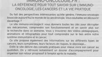 Notre ordissinaute Pierre le montois a trouvé un super site internet pour tout savoir sur les secrets du système immunitaire.