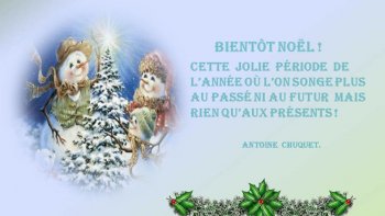 " Avec un peu d'avance" «Bon & joyeux Noël' » 
      sur cette "belle pièce musicale"...